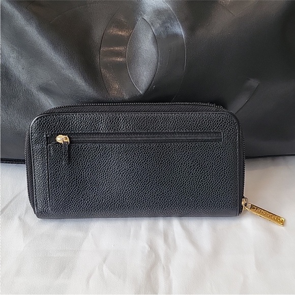 100% authentic CHANEL caviar leather long wallet - Picture 2 of 14